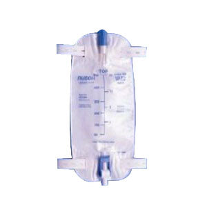 Premium Leg Bag with Tap Valve and Straps, 1000mL