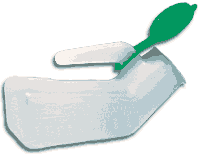 Male Urinal, 32 oz., Cap Helps Confine Odors
