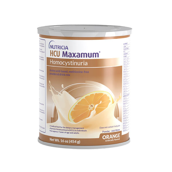 HCU Maxamum, Powdered Medical Food, Orange Flavor, 16 oz., 454g