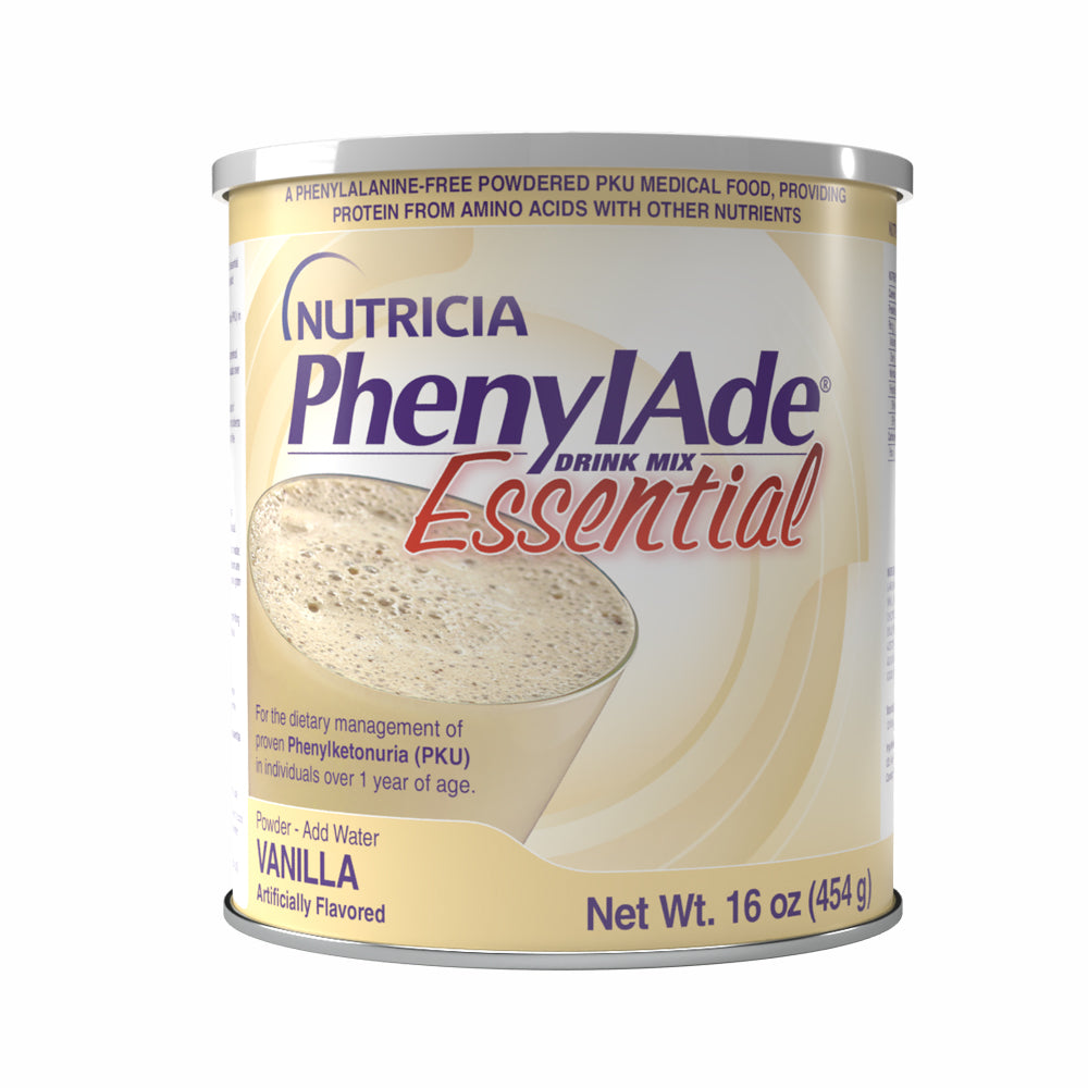 PhenylAde Essential Drink Mix, 1 lb Can (454 g), Vanilla Flavor-- REPLACES SB119869, EA/1