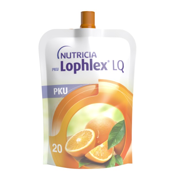 PKU Lophlex LQ 125 mL Pouch, Juicy Orange - REPLACES SB86051, EA/1