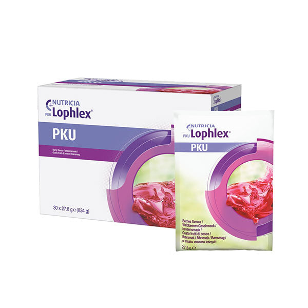 Lophlex Powdered Medical Food Drink Mix 14.3g Packet, Berry Flavor