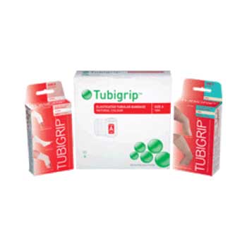 Tubigrip Elasticated Tubular Bandage, Natural, Size B, 2-1/2" x 1 yd. (Small Hand and Arm)