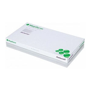 Mepiform Safetac Self-Adherent Soft Silicone Dressing 2" x 3", BX/5