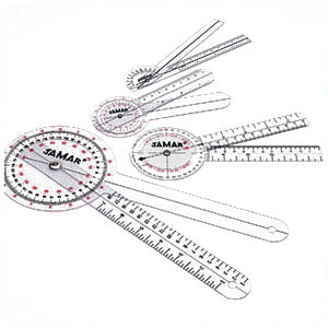 Jamar E-Z Read Goniometer, 8" Latex-Free