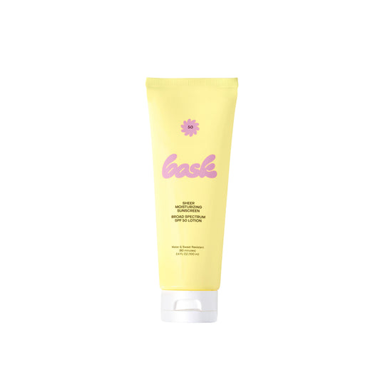 Bask Suncare SPF 50 Sheer Moisturizing Lotion, 3.4 oz