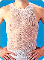 Surgilast Pre-Cut Tubular Elastic Dressing Retainer Stress Vest, Large/ X-Large