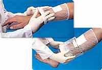 Surgilast Tubular Elastic Dressing Retainer, Size 2, 8" x 25 yds. (Small: Hand, Arm, Leg and Foot), EA/1