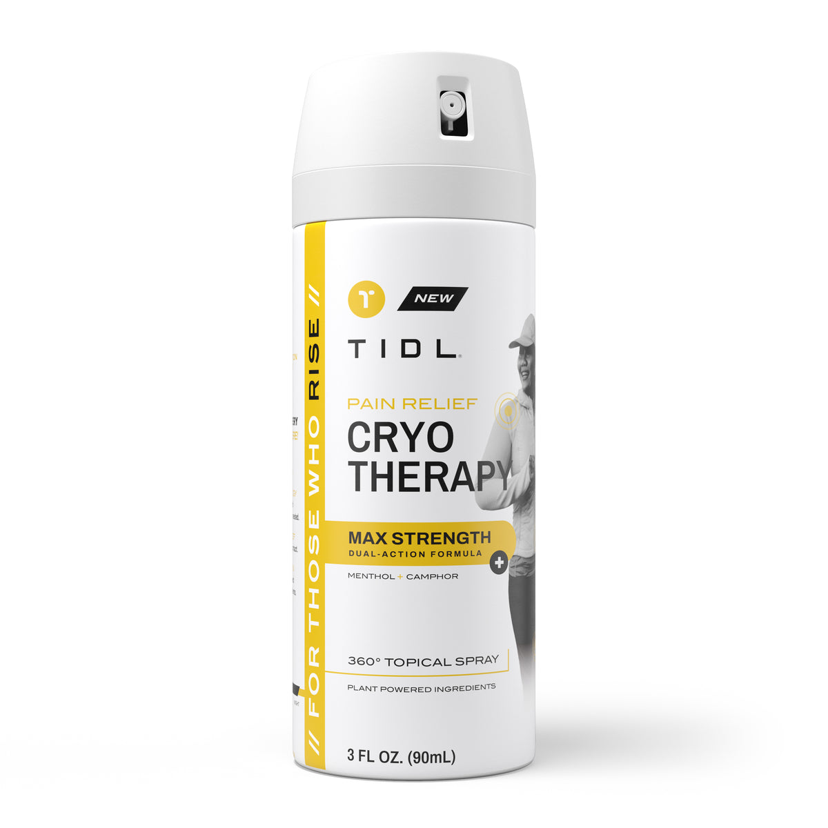 TIDL Pain Relief Max Strength Cryotherapy Spray, 3 oz
