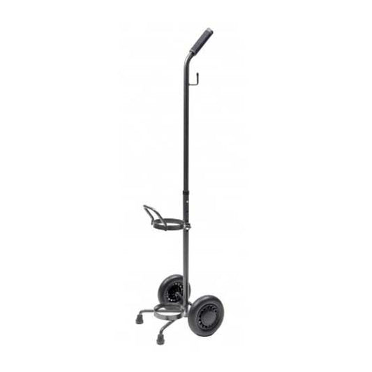 Oxygen Cylinder Cart with Telescoping Handle, 38" x 10" x 10"