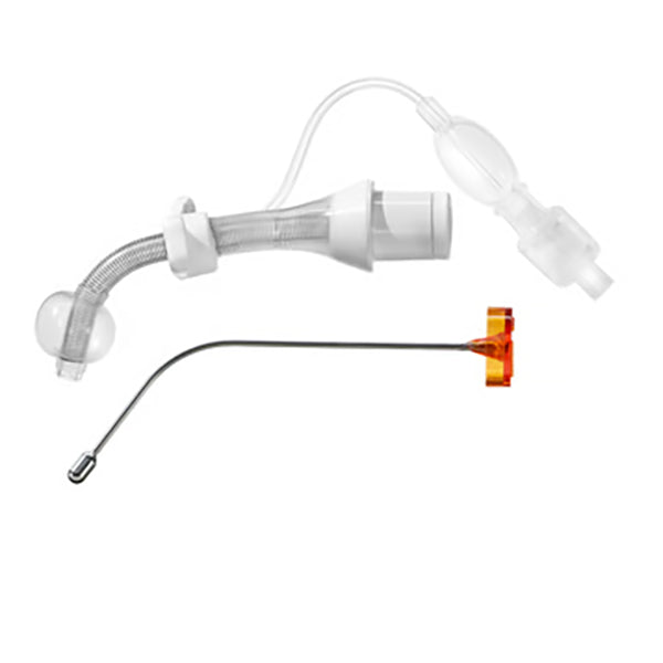 Tracoe Silcosoft Tracheostomy Tube for Children with H2O Cuff, Proximally Longer, Cuffed, Size 3.5