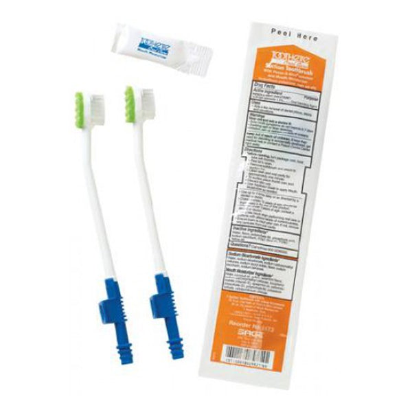 Single Use Suction Toothbrush System