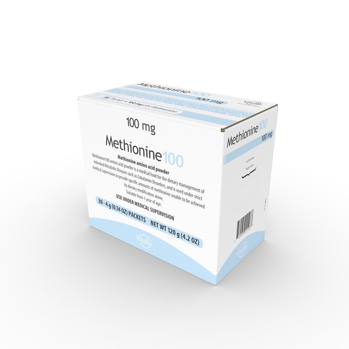 Methionine 100 Amino Acid Supplement, 4g Packets