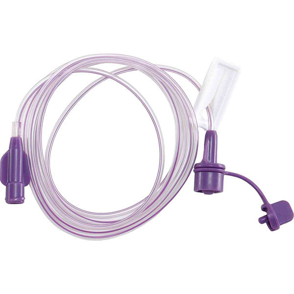 NeoMed 60" ENFit Extension Set, Bifurcated, Purple - REPLACES WDNM60ENENY