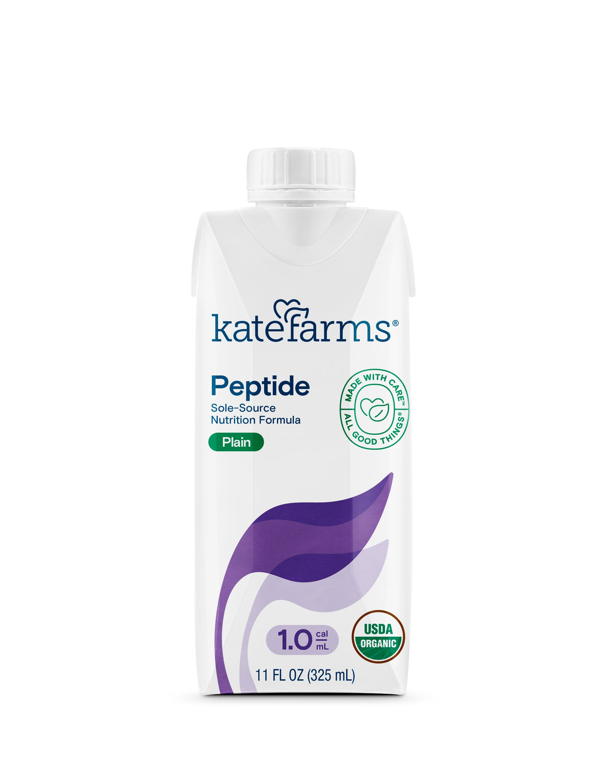 KATE FARMS Peptide 1.0 Plain, 11 fl. oz. (325 mL)