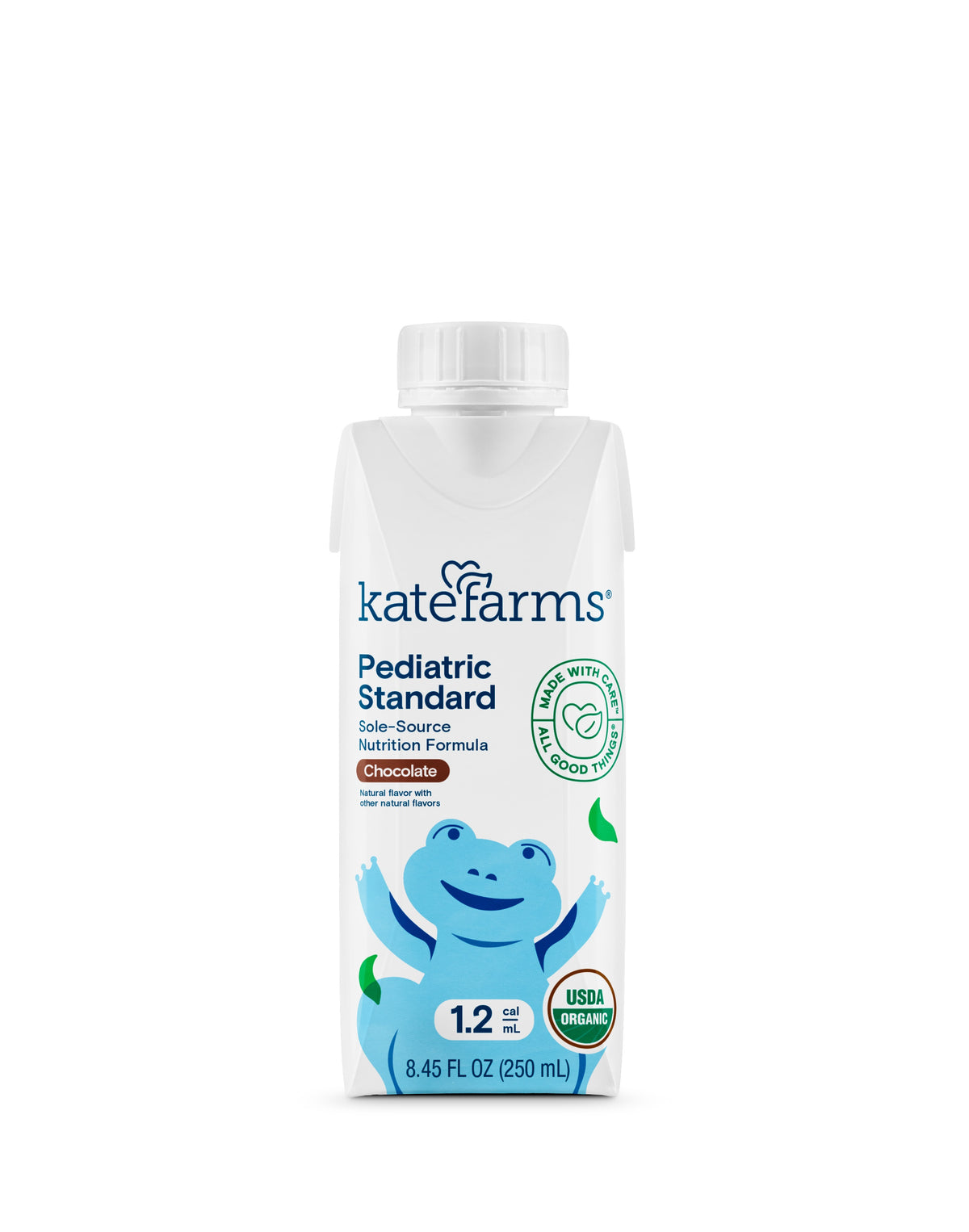 KATE FARMS Pediatric Standard 1.2 Chocolate, 8.45 fl. oz. (250 mL)
