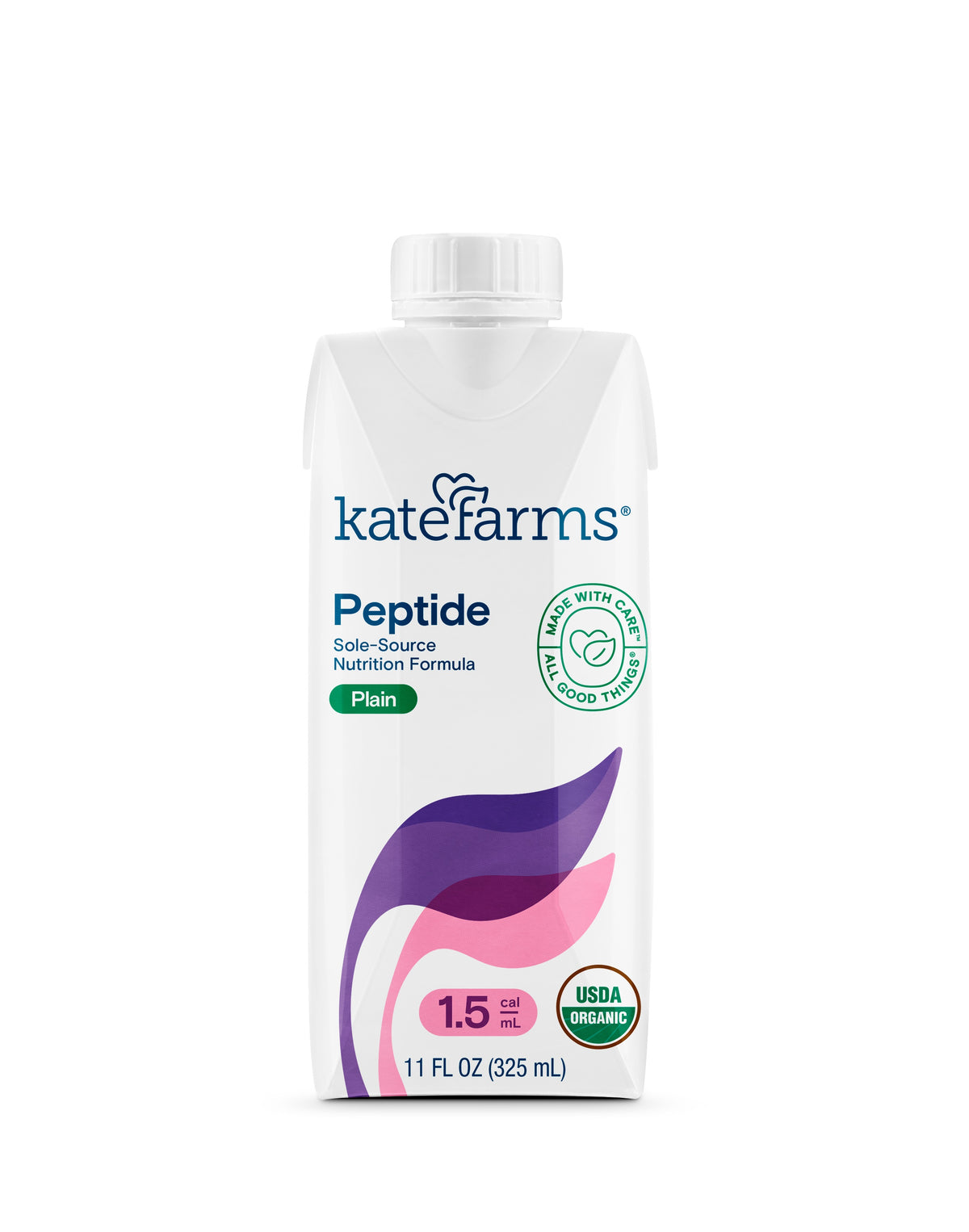 KATE FARMS Peptide 1.5 Plain, 11 fl. oz. (325 mL)