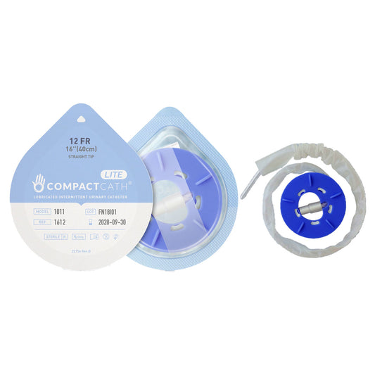 CompactCath LITE Urethral Catheter, 12 FR, 16"