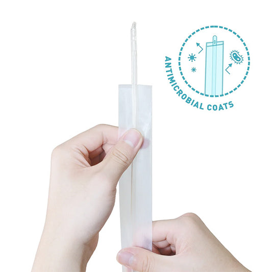 OneCath Intermittent Coude Catheter 14 FR with Silicone Lubricant